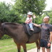 24.06.2009 Lea beim Therapiereiten